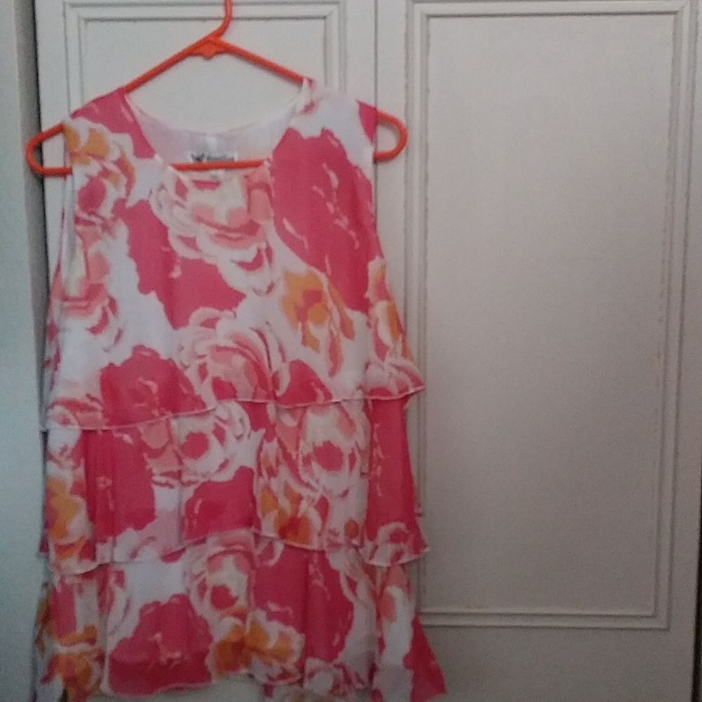 Women's large floral top